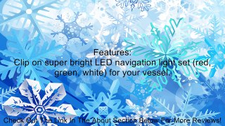 Clip On Boat Light Navigation Led Marine Sail Zodiac JS Spare Kayak Yacht Zodiak