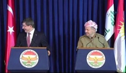Davutoğlu - Barzani Toplantısında Kürtçe Tercüme Şaşkınlığı