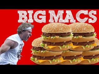 8.5 Big Macs Eaten in 3 Minutes | Furious Pete
