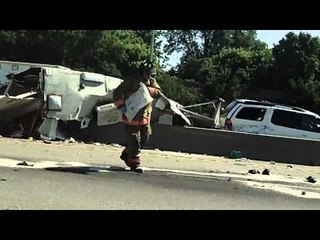 Crazy Trailer Accident - Short Vlog | Furious Pete