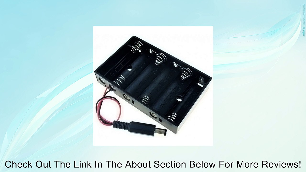6xAA Battery Holder with DC2.1 Power Jack Review