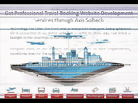 Travel Booking Website Development, Travel Portal Development - Axis Softech