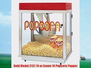 Gold Medal 2121 14 oz Econo 14 Popcorn Popper