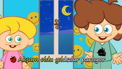 YILDIZLAR PARLIYOR - Çizgi Film Çocuk Şarkısı - Sevimli Dostlar - Adisebaba
