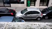 Woman Parking Her Car - Funny Videos at videotri