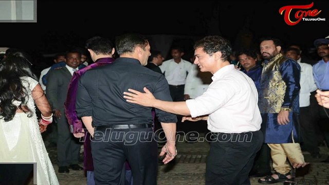 Salman Khan Sister Arpita Marriage at Falaknuma Palace