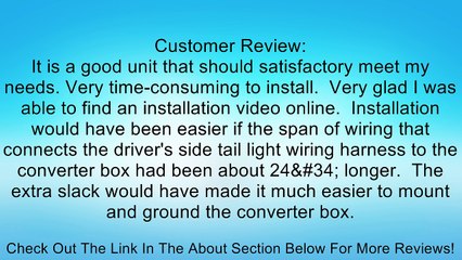 Curt 56166 T-Connector Review