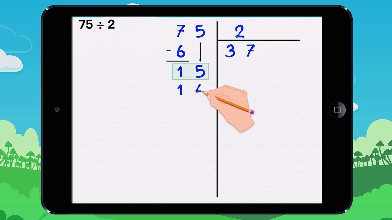 Poser une division décimale - Vidéo 1
