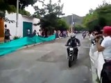 Moto Race Fails And Bike Hits The Girl With Bad Luck