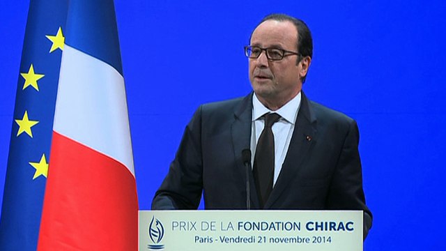 Discours lors de la remise du prix de la Fondation Chirac