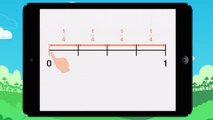 Axes gradués : les fractions - vidéo 1