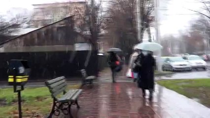 Iarna a venit la Iasi