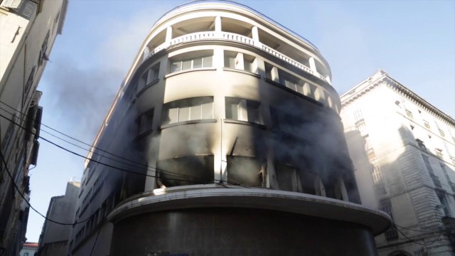Marseille : incendie dans le magasin Tati de la rue de Rome