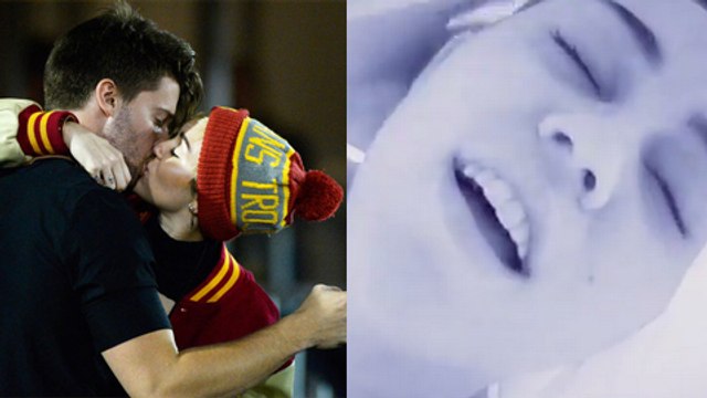 Miley Cyrus with Patrick | Wrecking Ball Singer Confesses!