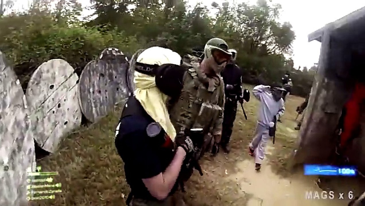 Paintball War- GoPro - Battlefield 3 Hud