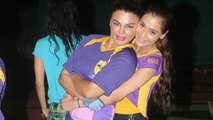 Rakhi Sawant, Sara Khan's Interview After Rowdy Bangalore Team Wins 1st Match !