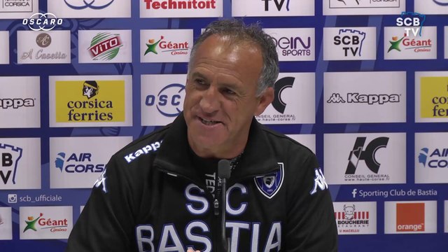 Bastia-Lyon : Conf. d'avant-match de G. Printant