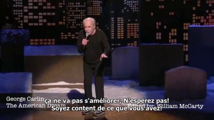 George Carlin - Le rêve américain (VOSTFR)