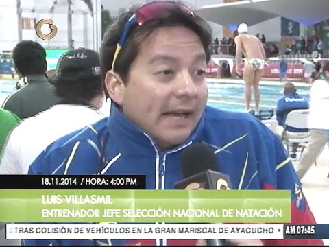 Venezuela busca traer 16 doradas en natación en Veracruz