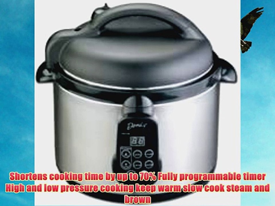 Cooks Essentials Electric 5 Quart Pressure Cooker by Deni