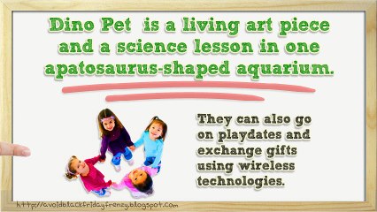 Dino Pet-Get It Now From Home-The Living Art Piece!