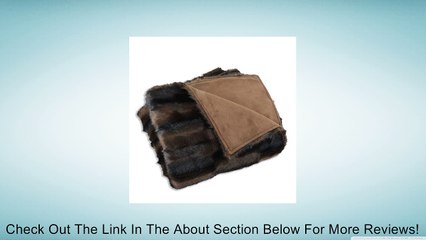 Chooty Taline Fur Blanket, 26 by 40-Inch Review
