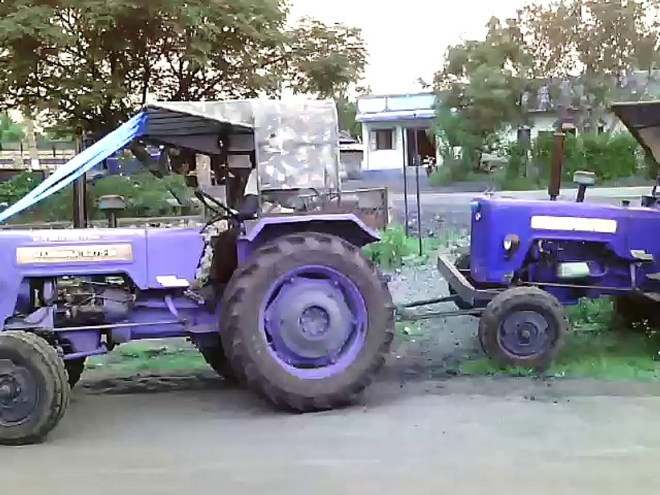 tractor broke down from middle