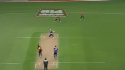 Colin Munro Reverse Sweeps A Medium Pacer For Huge Six  - What An Amazing Shot