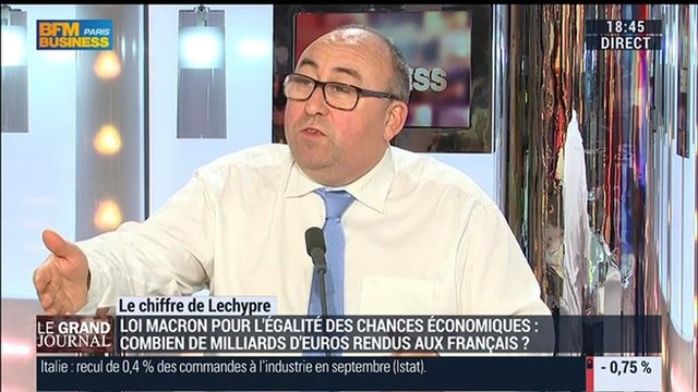 Emmanuel Lechypre : Professions réglementées : une réforme du secteur va-t-elle relancer la croissance ? - 20/11