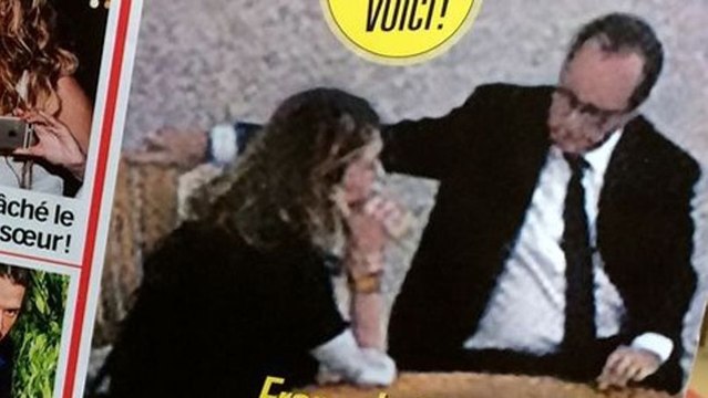 Photo de Julie Gayet et François Hollande à l'Elysée - ZAPPING ACTU DU 21/11/2014