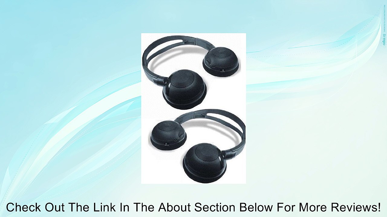 Acura MDX DVD Headphones Headsets (Set of Two) 2006 2007 2008 2009 2010 2011 2012 2013 Review