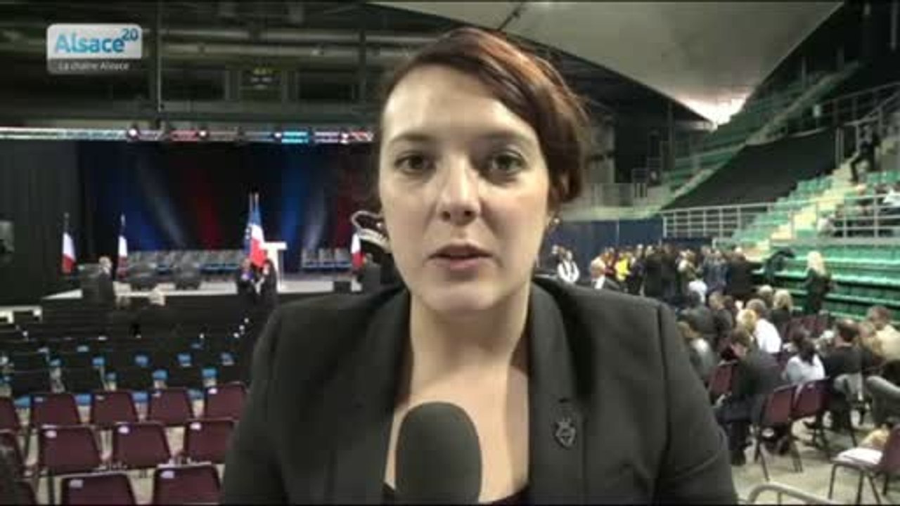En direct du meeting de Nicolas Sarkozy à Mulhouse