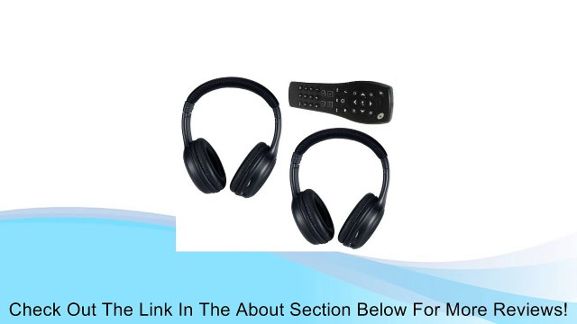 Buick Enclave and Terraza DVD Headphones Headsets (Set of Two) and One Remote Control 2007 2008 2009 2010 2011 2012 2013 Review