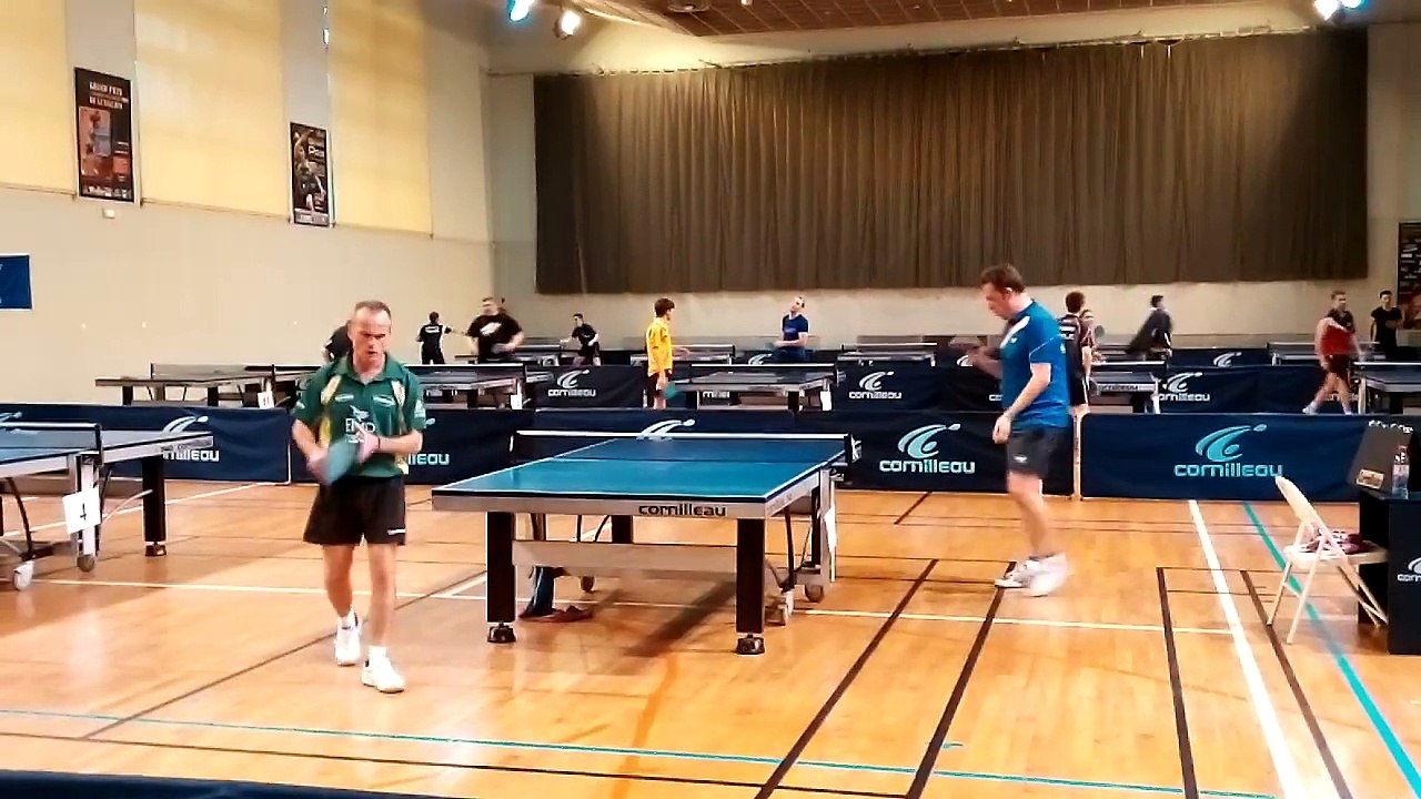 Tennis de table - finale tournoi de Sandpaper 2014