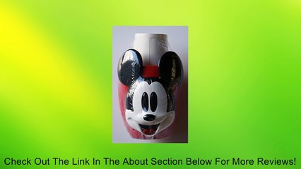 Disney Mickey Mouse Bathroom Cup Dispenser Holder Red Review