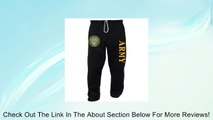 US United States ARMY Black Sweatpants Review