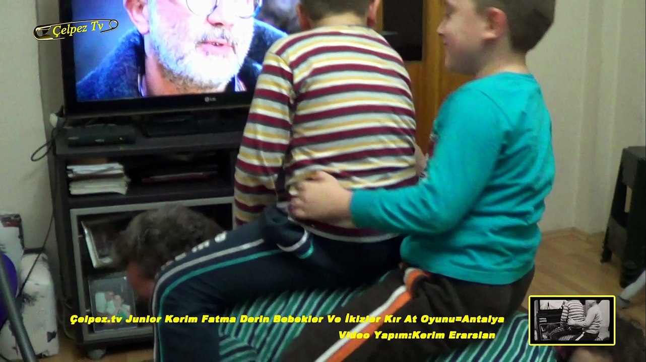 Çelpez.tv Junior Kerim Fatma Derin Bebekler Ve İkizler Kır At Oyunu=Antalya