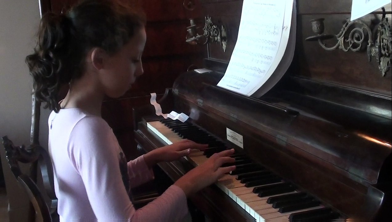 Rébecca Gensane : sonate "facile" de Mozart