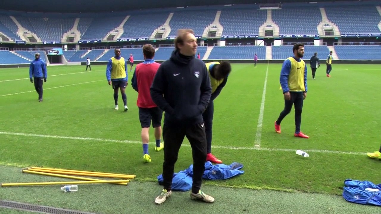 Avant HAC - Sochaux, interview d'Erick Mombaerts