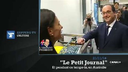 Zapping TV : François Holande "drague" en Australie selon Canal+