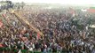 PTI MASSIVE JALSA @ Larkana Crowd Chanting #GoZardariGo