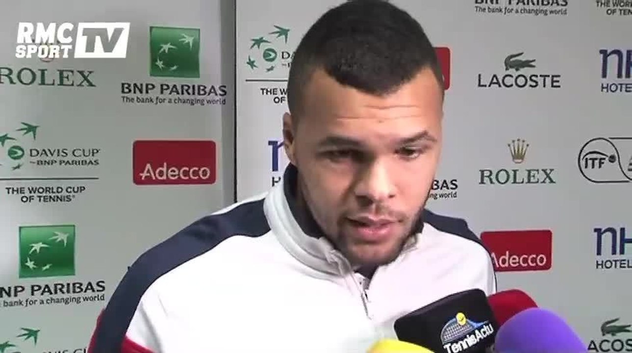 Tennis / Tsonga : "On entend plus les Suisses que les Français" 21/11