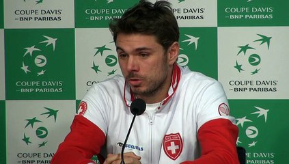Coupe Davis 2014 - Stan Wawrinka : "J'ai fait tout ce qu'il fallait"
