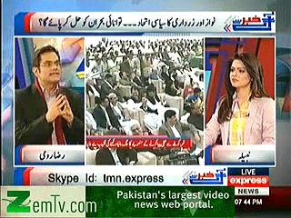 Raza Rumi on Balochistan Issue