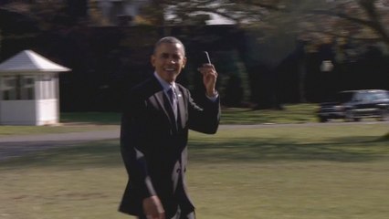 Just like you, Obama forgets his phone