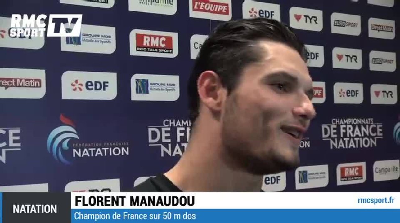Natation / 50m dos : un titre et un record pour Manaudou - 21/11