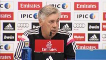 Ancelotti pasa revista a la actualidad blanca