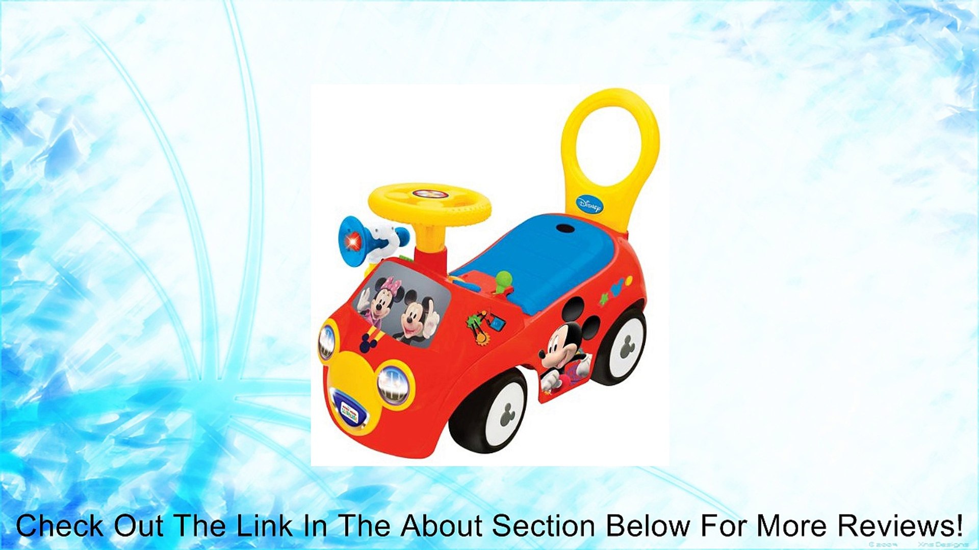 kiddieland mickey mouse 4 in 1 ride on