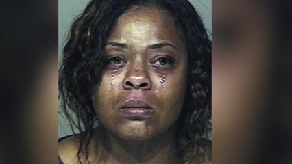 Teary-Eyed Mugshot Mom Wasted Donations on Designer Jeans, Rap Career