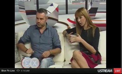 ΒΑΣΙΛΗΣ  ΛΕΒΕΝΤΗΣ   ΔΙΟΝ TV     21 11 2014